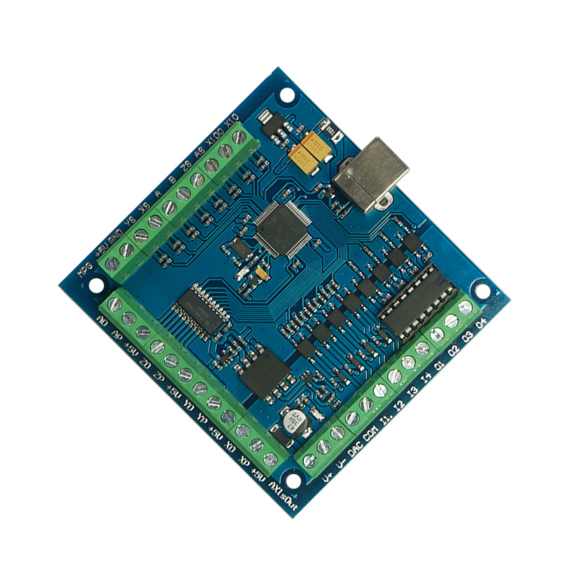 CNC Motion Controller Card MAC - Mach3 Usb Cnc Controller 4 Axis 100Khz ulasan dan harga