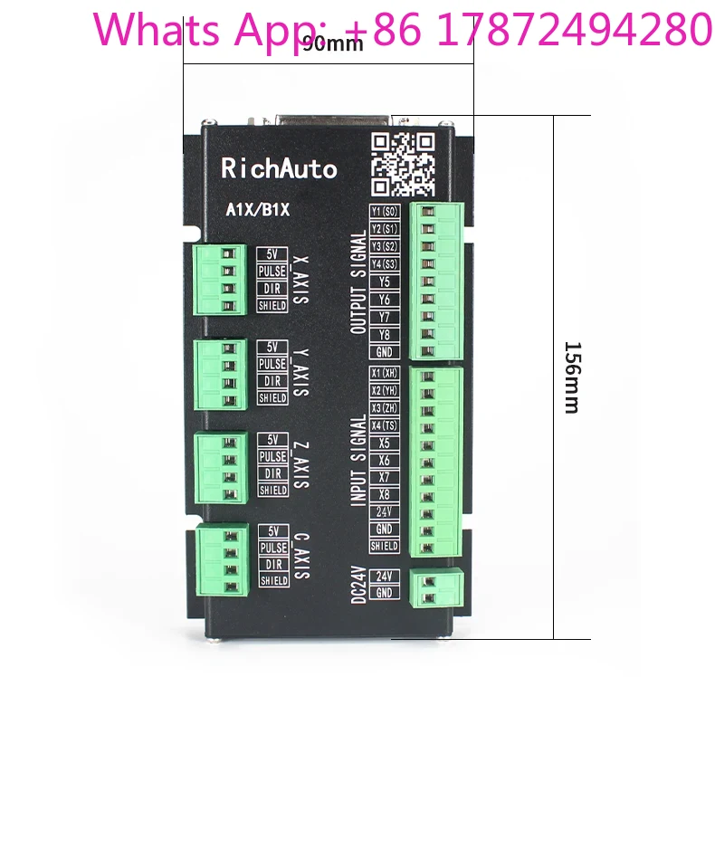 Richauto A11 DSP 0501 3-Axis C - Richauto A11 Dsp Controller 3 Axis ulasan dan harga