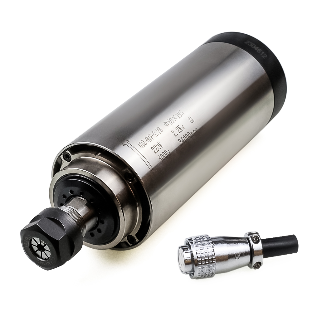 2.2KW 1.5KW Air Cooled CNC Spi - Air Cooled 1.5Kw Spindle Motor Inverter 110V ulasan dan harga
